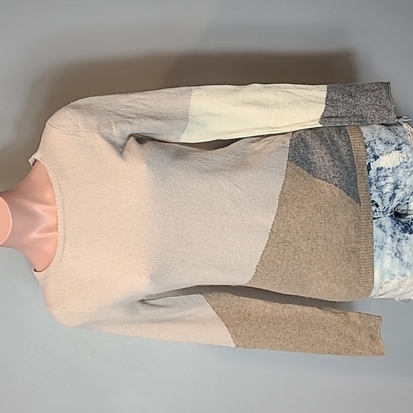 Cullen Cashmere Sweater Size Medium Luxury Mocha Minimalist Academia Old Money - Picture 2 of 14